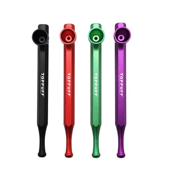 

Aluminum Alloy Metal Pipe 152MM Metal Bowl Pipes Detachable Aluminum Tobacco Pipe Hand Spoon Pipes