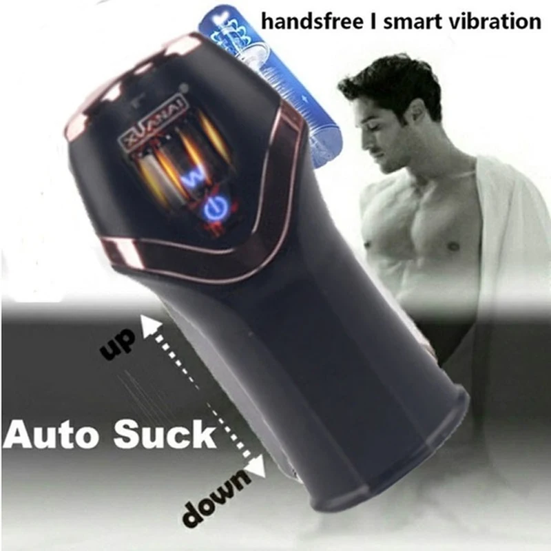 New 12 Frequency Auto Suck Adult Toys Vibrator Glans Penis Training USB Charge Masturbation Device Erotic Sex Toys for Men Male|Masturbators| - AliExpress