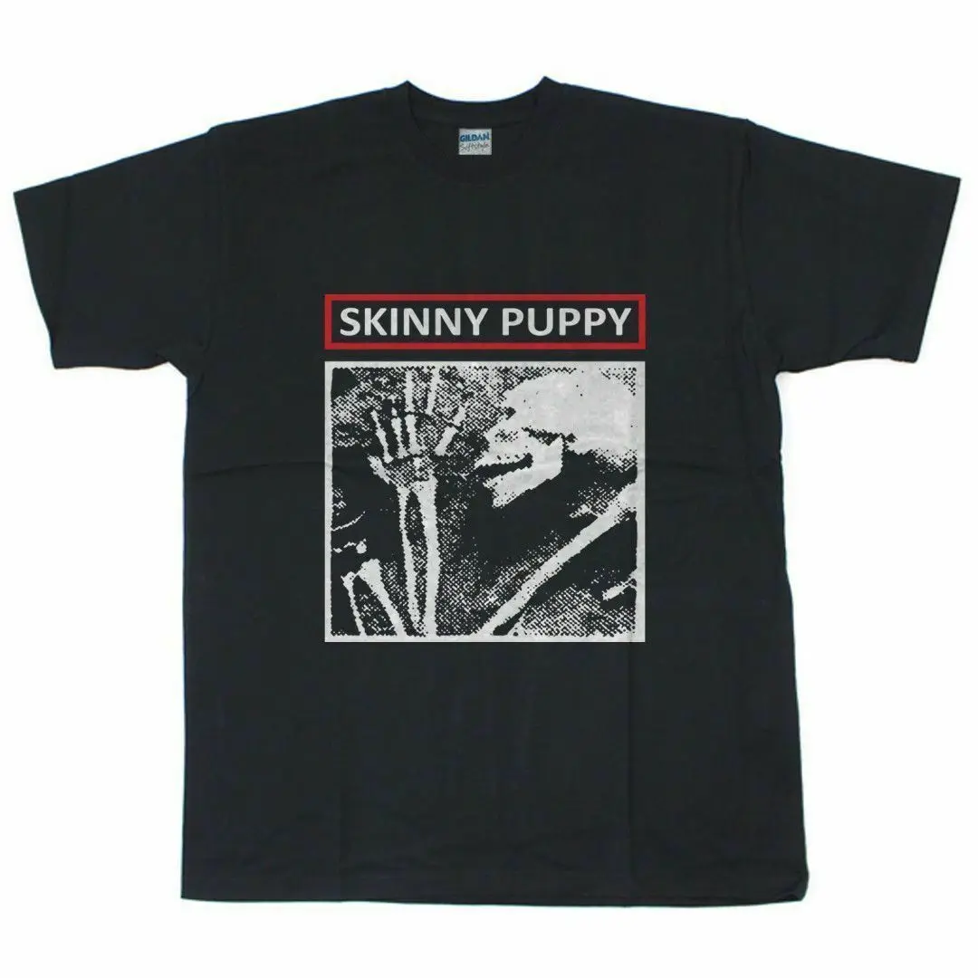 New Vintage Skinny Puppy Ministry Depeche 4AD Goth Men's T-Shirt size S-2XL 2019 100% Cotton Top Quality top tee | Мужская одежда