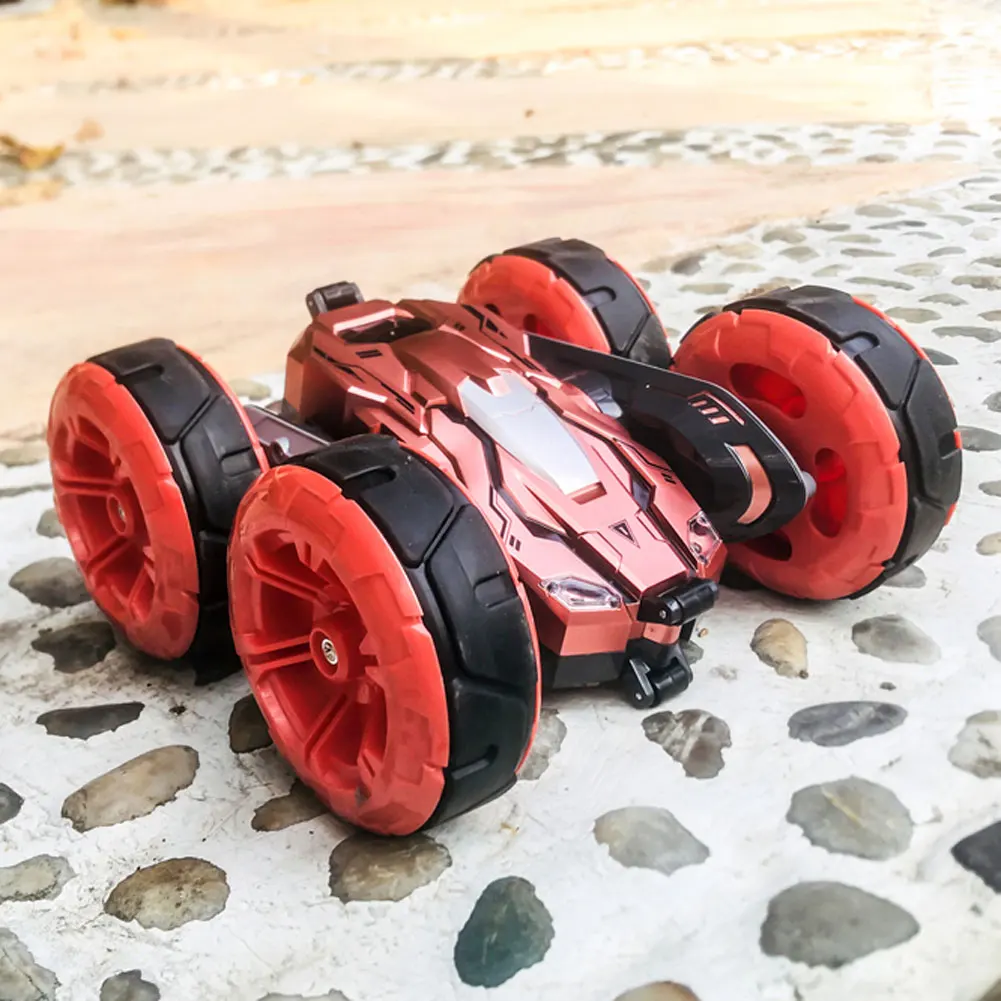 2 4G 4WD Двусторонняя Игрушечная машина для трюков 360 Вращающийся детский Дрифт