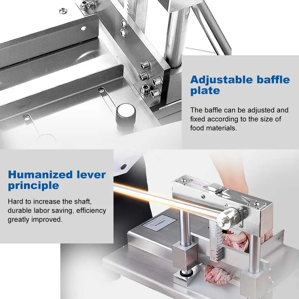 Машина для резки костей замороженного мяса, режущий станок для куриных ножек