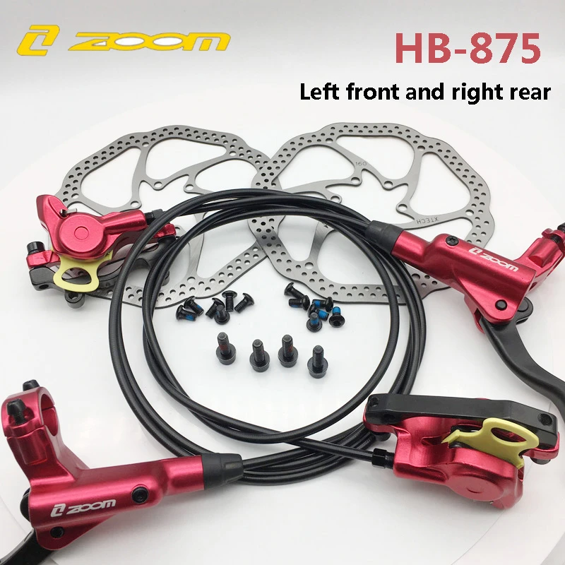 Zoom Hb875 Brake Bicycle Bike Mtb Hydraulic Disc Brake Mountain Bike