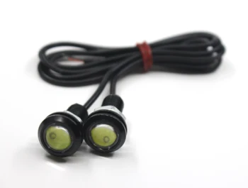 

2pcs Waterproof car led light 18MM eagle eye light rogue screw counter reverse light