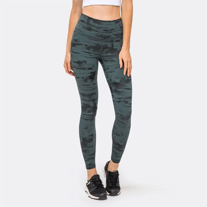Nepoagym HOPE 25" Women High Waisted Pattern Yoga Leggings Brushed Workout Pants Printed Buttery Soft Gym Tights Sports Fitness