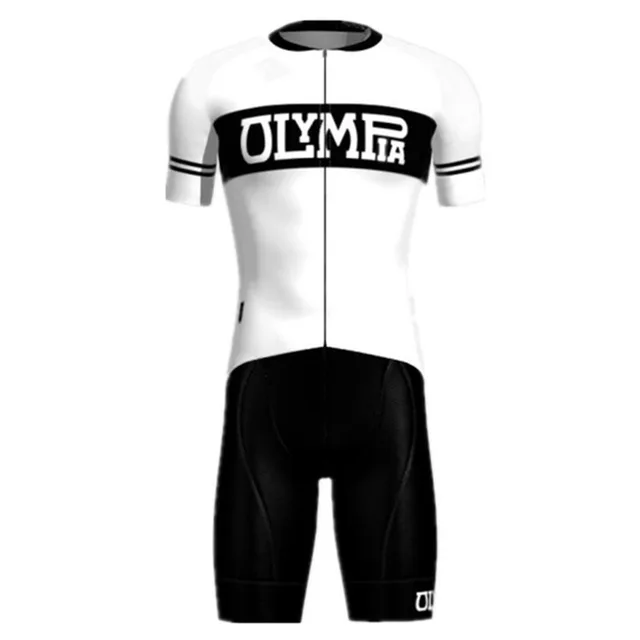 Maillot Cyclisme Vintage Olympia – Taille 6/S – Jaune – Manches Courtes Homme