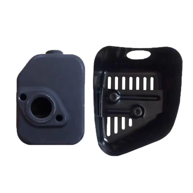 

Глушитель Подходит для HONDA GXV160 GXV140 HR215 HRB215 HRC216 HRM215 выхлопная труба Муфельная газонокосилка запасная часть P/N18310 ZE7 013