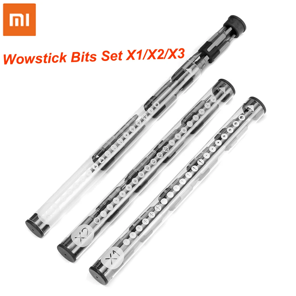 

Xiaomi Mijia Original Wowstick X1/X2/X3 Screw Bits Set Multi-purpose 4mm S2 Steel Bits for Wowstick Screwdrivers