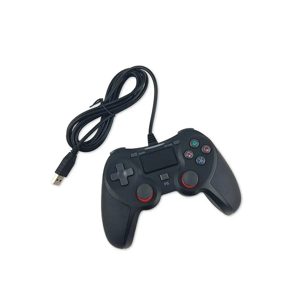 USB проводной геймпад для Playstation для sony PS4 контроллер Джойстик для игр контроллер для ПК консоли с usb-кабелем