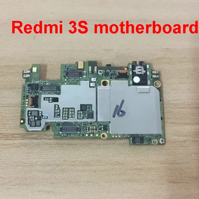 Полная работа для RedMi 3S HongMi 3S материнская плата разблокирована 32 ГБ для HongMi 3S RedMi 3S материнская плата