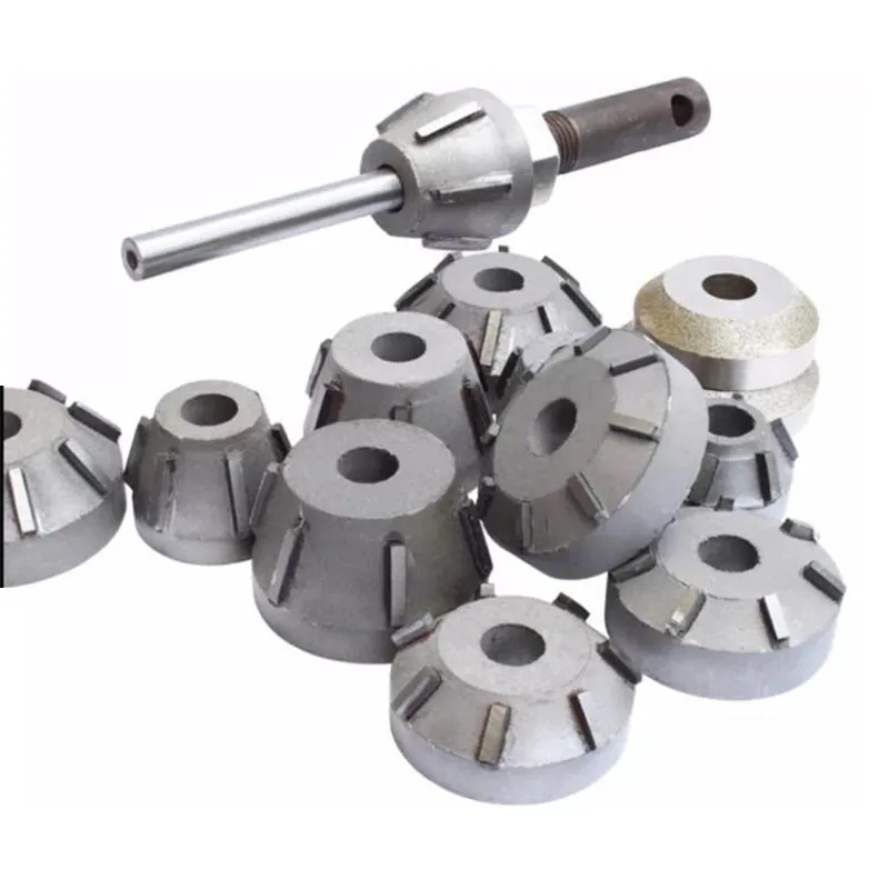 Universal Cemented Carbide Valve Seat Reamer Manual Agricultural Vehicle Valve Grinding Tool Set Car Seat Repair Tools