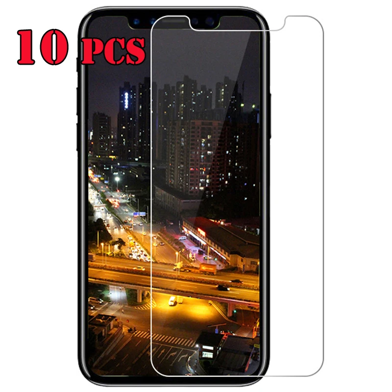 Закаленное стекло 2.5D 9H защитная пленка для экрана iPhone 13 Pro Max 12 Mini 11 XS XR X 8 7 6 Plus SE 5 10