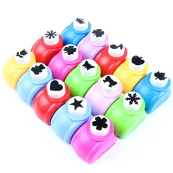 Dispositivo de grabado en relieve para niños, Mini papel de impresión, moldea a mano, etiquetas de álbum de recortes, tarjetas, herramienta de corte de perforación artesanal, 1 unidad
