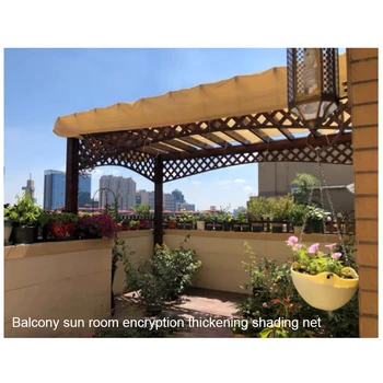 

Sun Shade Sail UV Blocks Sand Rectangle Shade Sail Awning Durable Shade Cover for Deck Patio Garden Yard S55