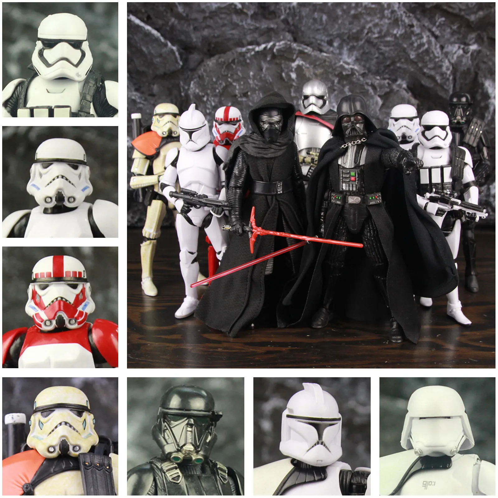 Snow Clone Trooper Sandtrooper Toys