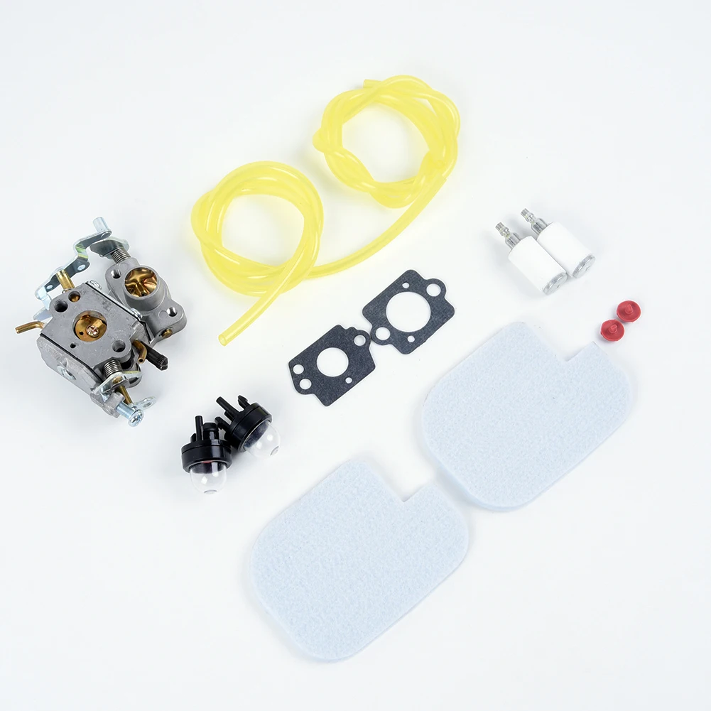 

Carburetor Carb Tune Up Kit For Poulan Pro PP4218A 18inch 42CC Chainsaw Part Sturdy And Durable, Long Service Life
