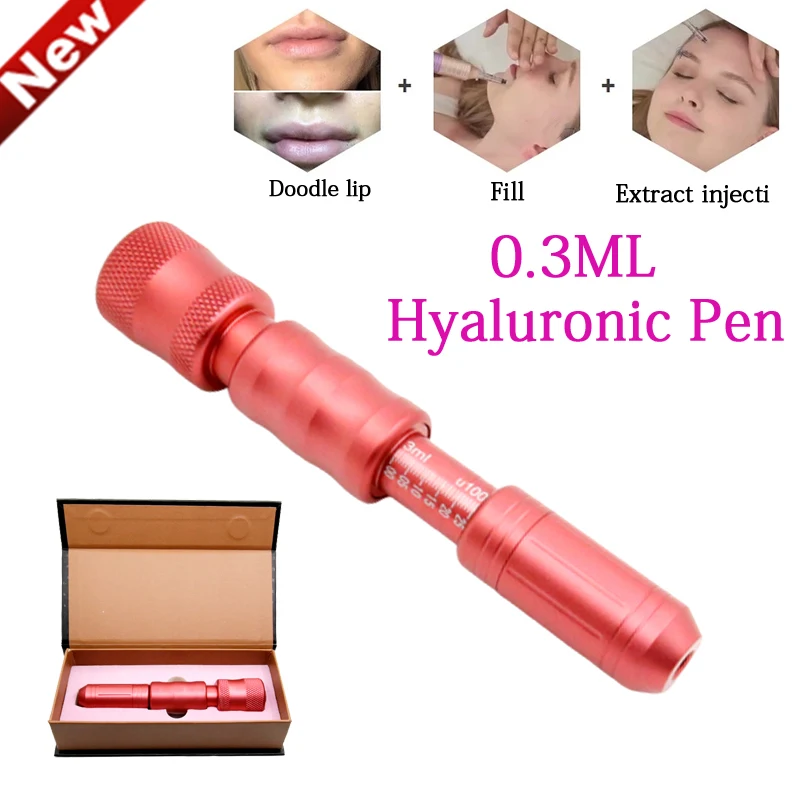 

Hyaluronic Acid Pen High density metal For lip injection Anti Wrinkle Lifting Lip atomizer Non Invasive hyaluronique pen 0.3ml