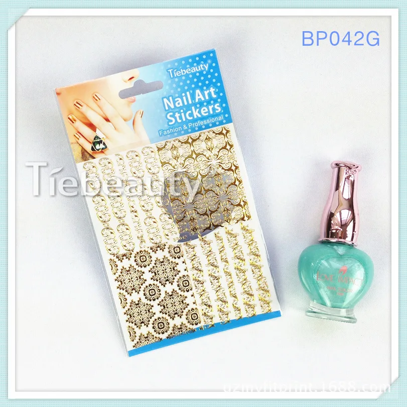 Bp41-48 бронзовая наклейка для ногтей, популярная японская Корейская наклейка для ногтей, модная текстура, наклейка для маникюра, фирменный бренд