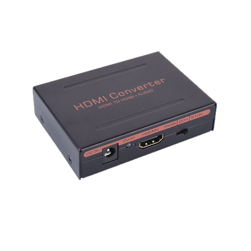 HDMI o Extractor конвертер 5.1CH сплиттер 1080P Стерео аналоговый к Оптический SPDIF RCA R/L