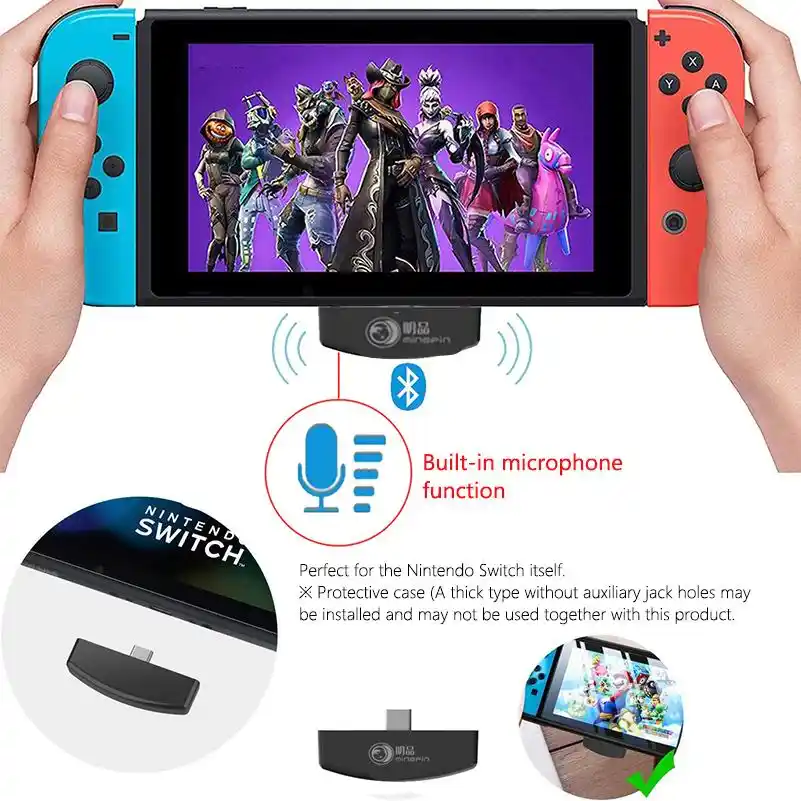 nintendo switch built in mic