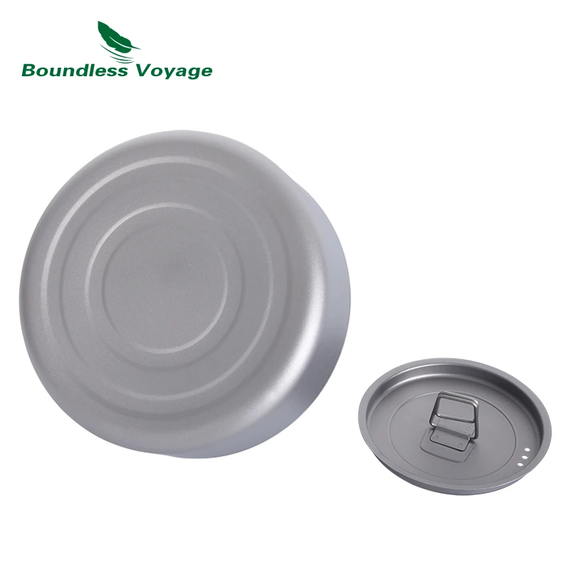 Bollitore In Titanio Da 1L Boundless Voyage - Ultraleggero Per Campeggio E Escursionismo
