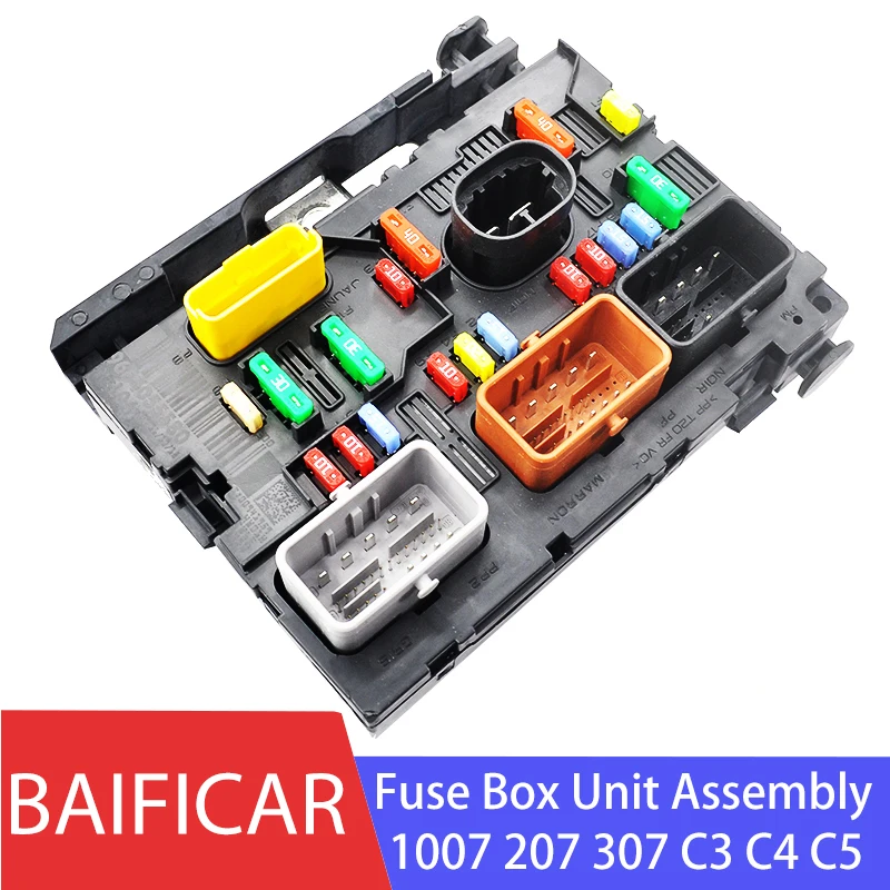 Car Battery Fuse Box Assembly for Peugeot 307/408/308 BSM R05 R20