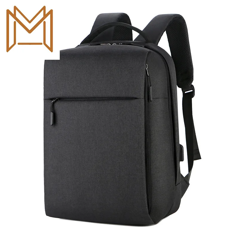 

Male Business Affairs Computer Backpack Usb Charge Both Shoulders Package Student Bag