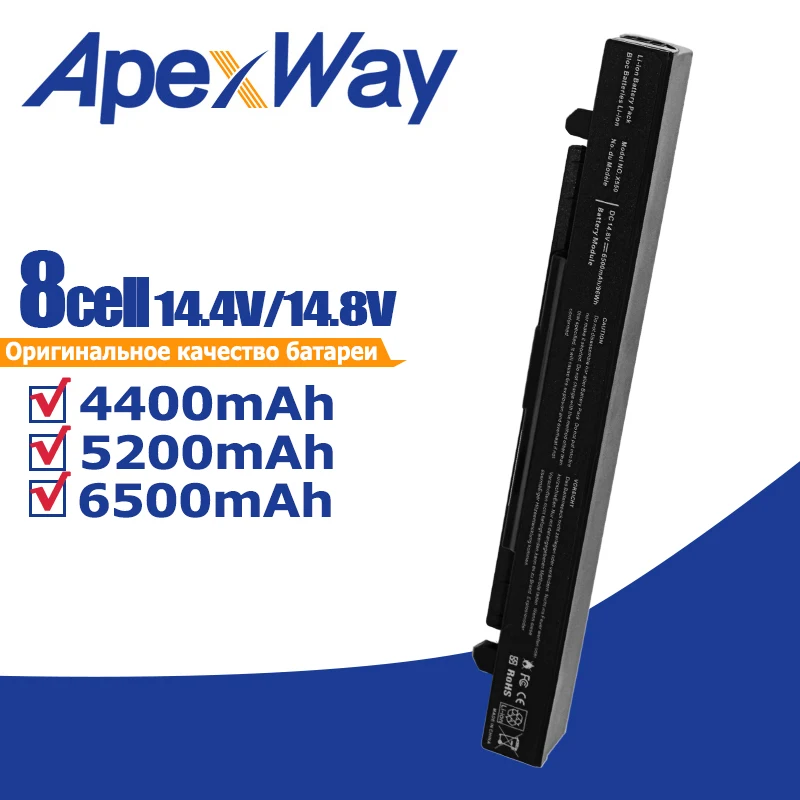 Apexway A41-X550A Laptop Battery for ASUS A41-X550 X450 X550 X550C X550B X550V X450C X550CA X452EA X452C | Компьютеры и офис