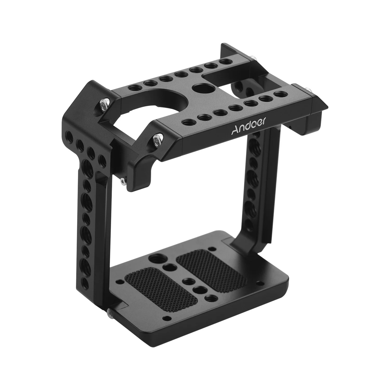 Andoer металлическая алюминиевая клетка для крепления камеры совместима с Z CAM E2C с креплением для холодного башмака 1/4 винтовые аксессуары для съемки