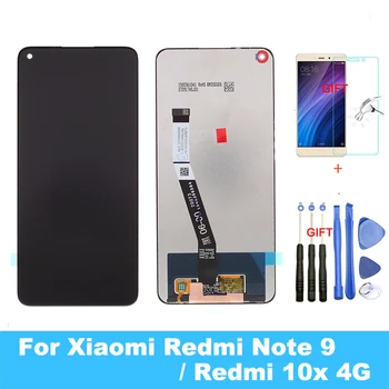 

Original 6.53'' Display For Xiaomi Redmi Note 9 LCD with Touch Screen Digitizer Assembly For Redmi 10X 4G Display Replacement