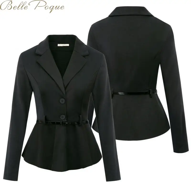 Belle Poque 2020 Autumn Fashion Coat Women Button Jackets Ladies Long Sleeve Winter Office Streetwear | Женская одежда