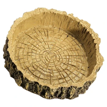 

New Water Bowl Reptile Turtle Bowl for Amphibians Snakes Lizard Gecko