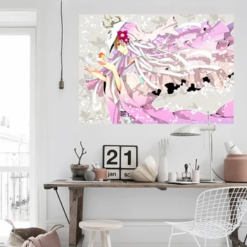 

[Self-Adhesive] 3D Natsume 764 Japan Anime Wall Stickers Mural Decal Wall Murals AJ WALLPAPER Belly