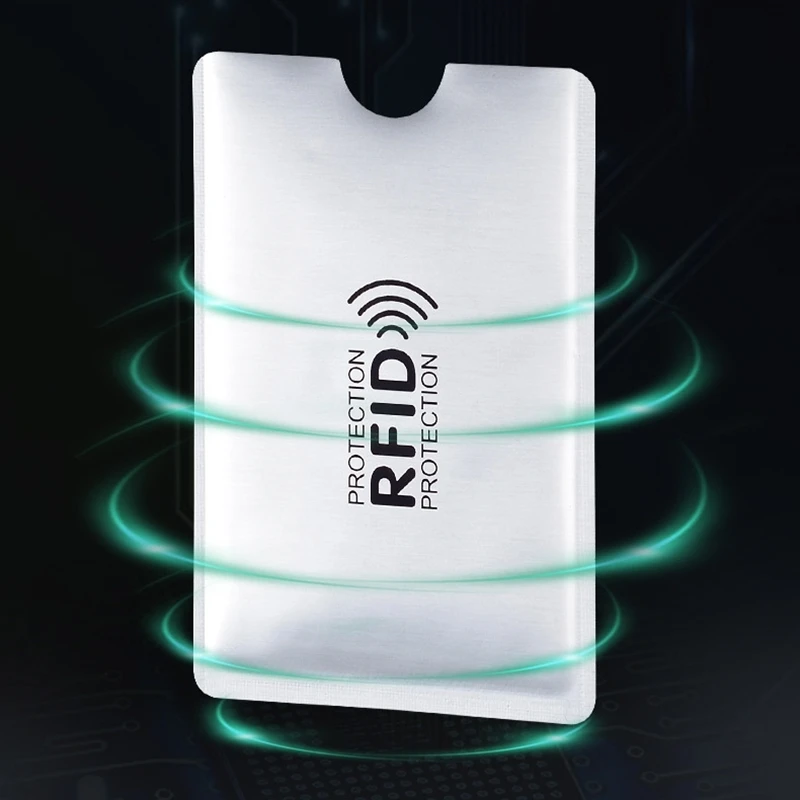 Anti RFID NFC Credit Bank Card Holder Wallet for Men Women 1 & 5 Any Choice card holder