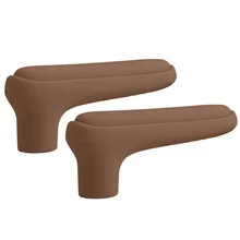 2 шт. домашняя анти-столкновения Легкая установка Нескользящая ручка Детская безопасность декоративная Защитная силиконовая утолщенная Дверная ручка Крышка перчатка