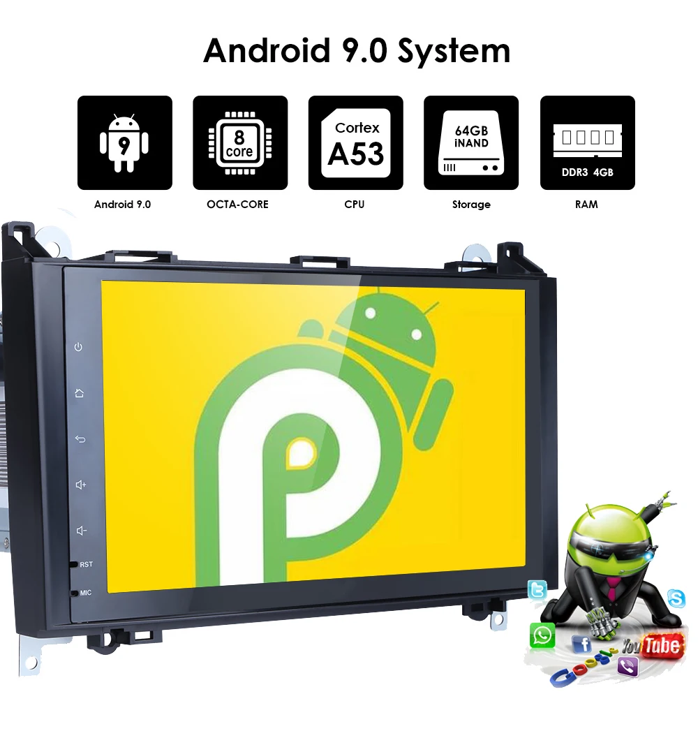 Discount 4G+64G 4GWIFI 2din no-DVD GPS Head unit for Mercedes Benz B200 A B Class W169 W245 Viano Vito W639 Sprinter W906 Bluetooth Radio 6 Discount 4G+64G 4GWIFI 2din no-DVD GPS Head unit for Mercedes Benz B200 A B Class W169 W245 Viano Vito W639 Sprinter W906 Bluetooth Radio 6