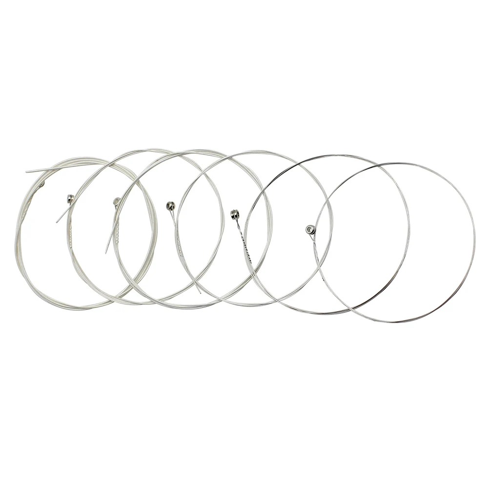 Durable 6pcs E/B/G/D/A/E Alloy Guitar Strings Set for Acoustic Guitar Parts