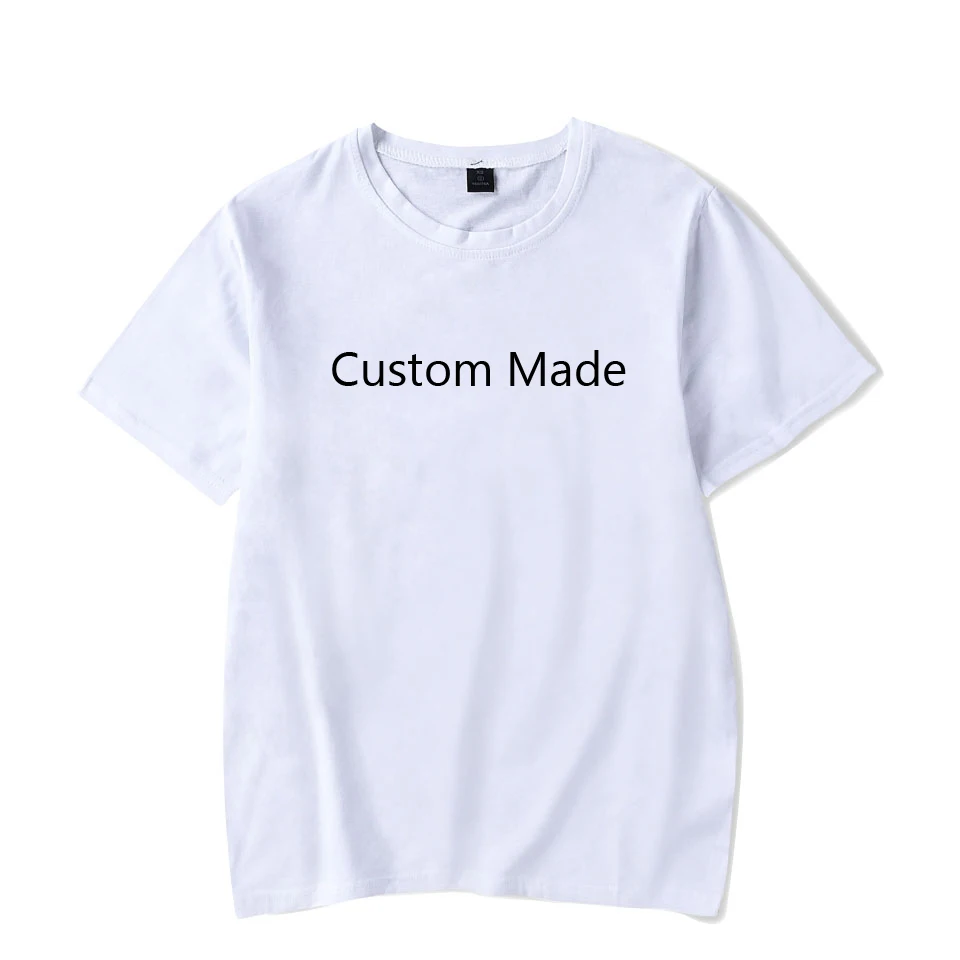 

Logo Personalized T shirt Letter Pattern Print Custom T shirt Short Sleeve Cotton Summer Customized Tee Top Gift for Teens
