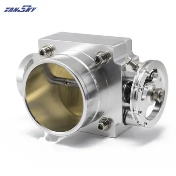 

80MM Throttle Body Fit For Nissan Skyline RB25/2JZ/EVO 1-6/ petrol 4.8/CRUSIER 4.5L Intake Manifold 78mm*78mm TK-TB80A