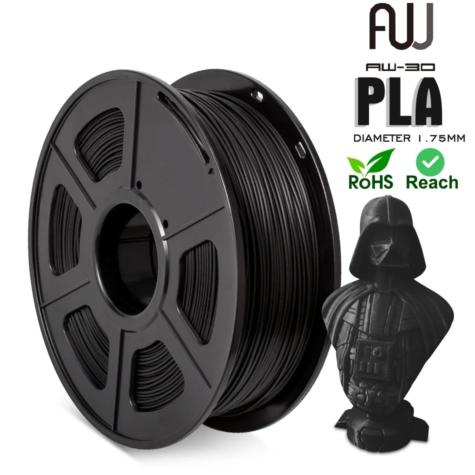 

$15.58 3D Printer Filament Diameter Tolerance +/-0.02mm PLA 1kg 1.75mm Random Color 100%No Bubble Eco-friendly Printing Material