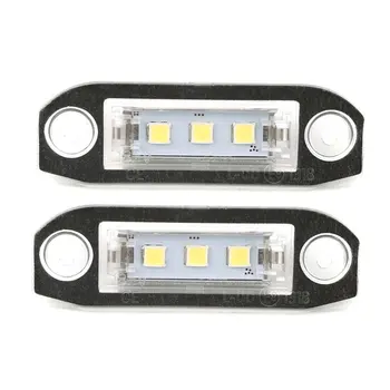 

Error Free White 3-LED Number License Plate Lights High Bright For