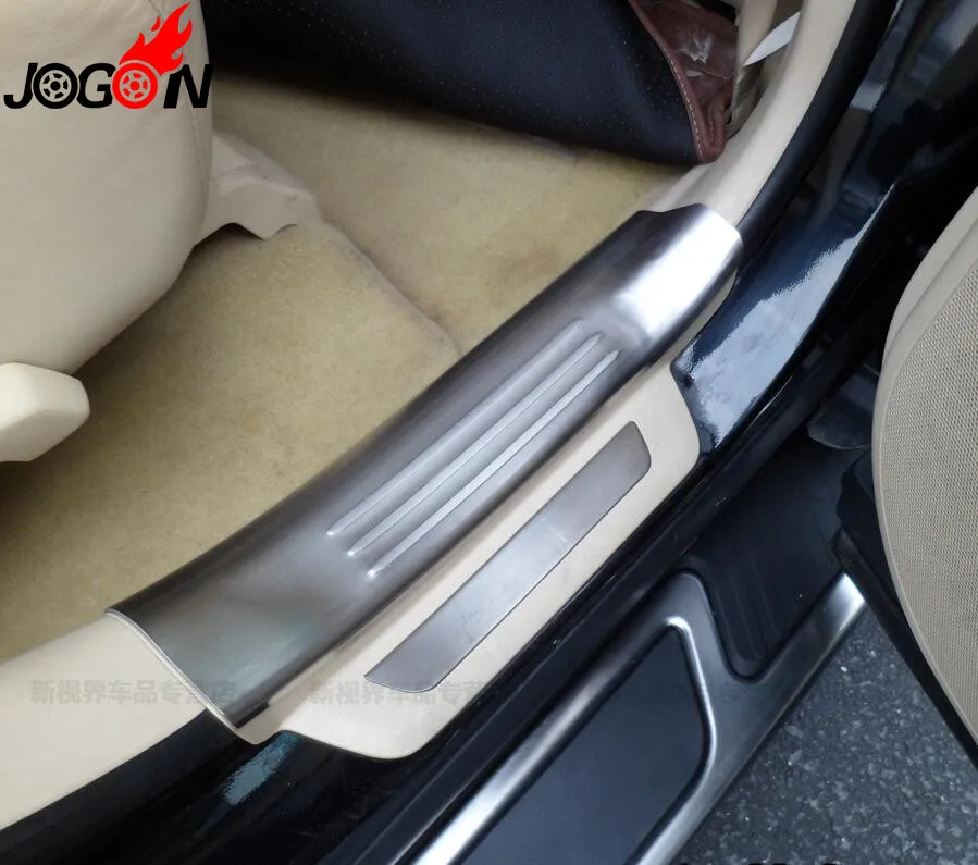 Аксессуары 304 нержавеющая сталь Накладка на порог двери для LEXUS RX270 RX350 RX450 2009 2015
