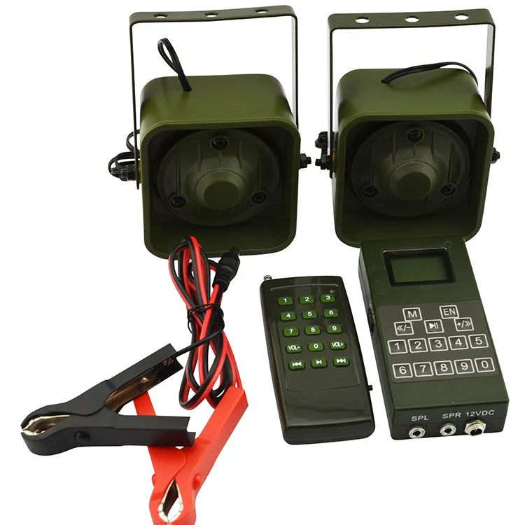 

PDDHKK Remote Cotrol mp3 Bird Sounds Player Support Timer On/Off Hunting Decoy Portable Outdoor Hunting Equipment Rainproof