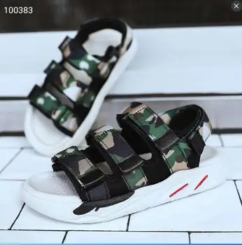 

2020 Summer New Girls Sandals Fashion Sport Anti-slip Camouflage Children's Shoes kids boys Beach Shoes Sandały Dzieci Sandals