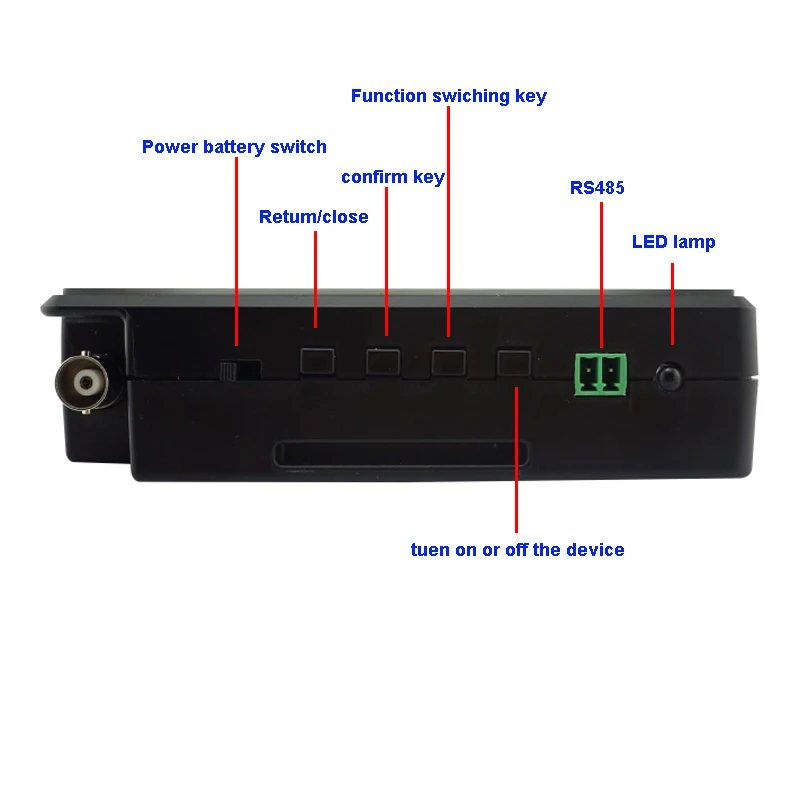 4 inch CCTV Tester Monitor Camera ip cctv tester ip AHD Tester cameras FOR hikvision IP camera input DC12V POE tester output