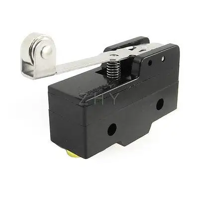 

3-screw Terminal Long Hinge Roller Lever AC DC Limit Micro Switch RZ-15GW2S-B3