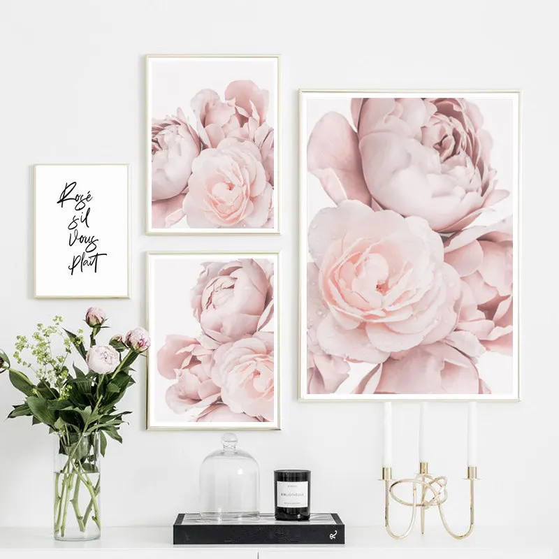 Scandinavian-Posters-Pink-Peony-Flower-Paintings-On-The-Wall-Room-Decor-Canvas-Painting-Wall-Art-Mod (2)