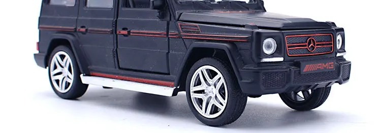 Zhenwei сплав модель автомобиля игрушка AMG Mercedes-Benz G65 внедорожник игрушка настольное украшение подарок карманная игрушка светильник звук вытянуть назад