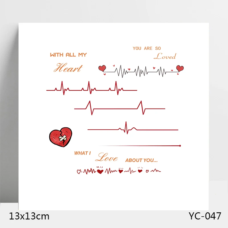 AZSG любовь прозрачные штампы для DIY Скрапбукинг/изготовление карт/украшение для альбома Силиконовая печать ремесла