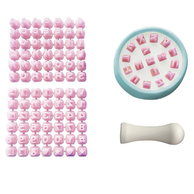 651-10b158.jpg DIY Alphabet Cake Mould Plastic Letter Biscuit Cookie Cutter Press Stamp Embosser Fondant Mold