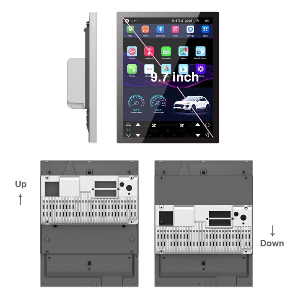 For VW TIGUAN 2015 2014 2013 2012 Tesla Radio Android 9.0 Stereo GPS Car Multimedia Audio Player 4G Network Navigation Head Unit
